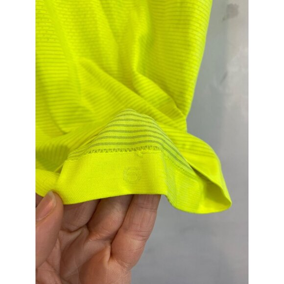 Lululemon Swiftly Tech Short Sleeve Shirt 2.0 Race Length Highlight Yellow 6 - Picture 4 of 4